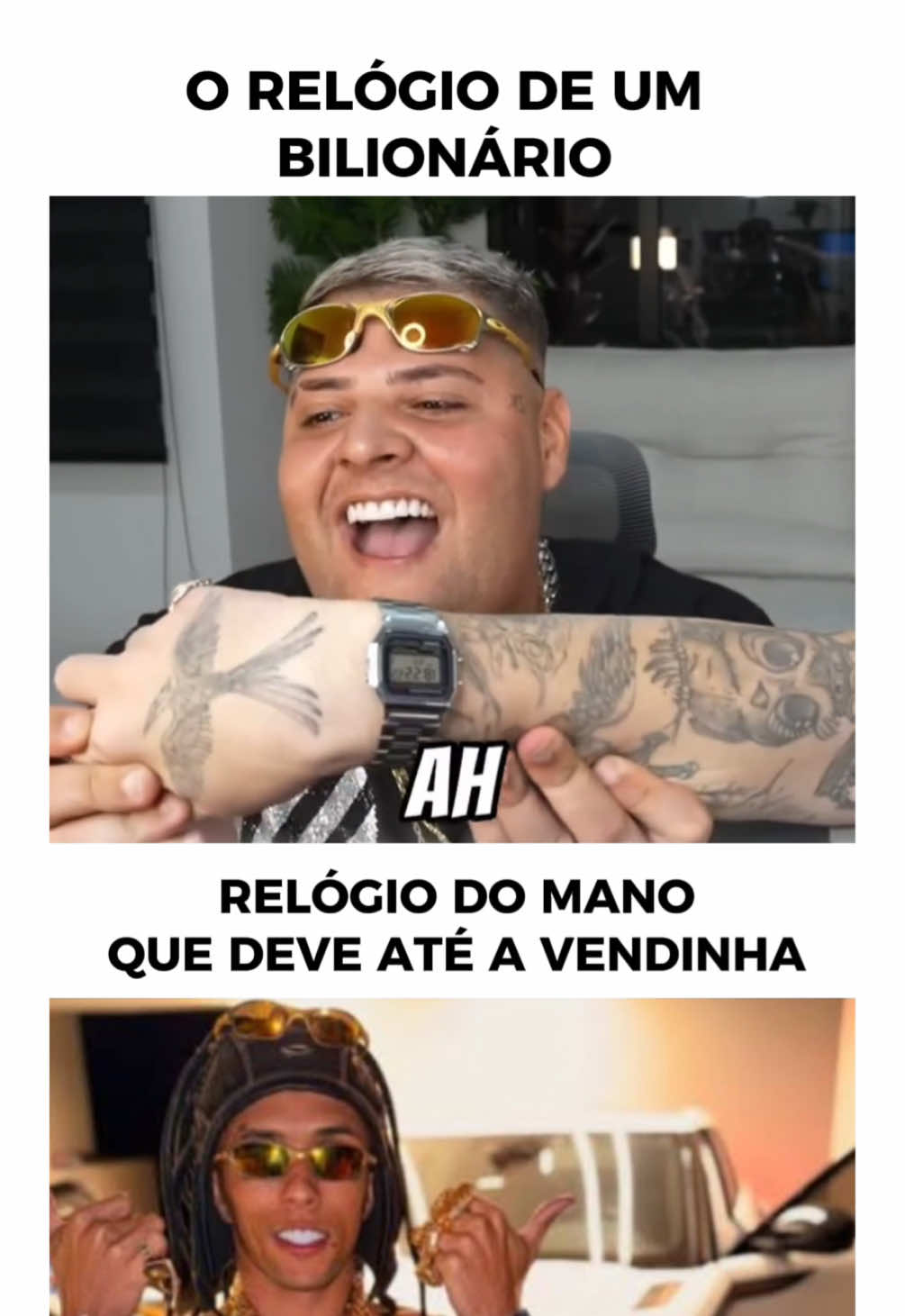 Quer ter um relógio brabo desses? Clica no carrinho e adquira o seu por menos de R$13.00 e com frete grátis 🆓 #relogio #buzeira #ruyter #ruyterpoubel #relogios 