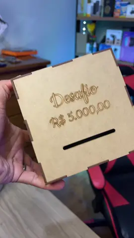 Cofre Desafio Junte Dinheiro 1