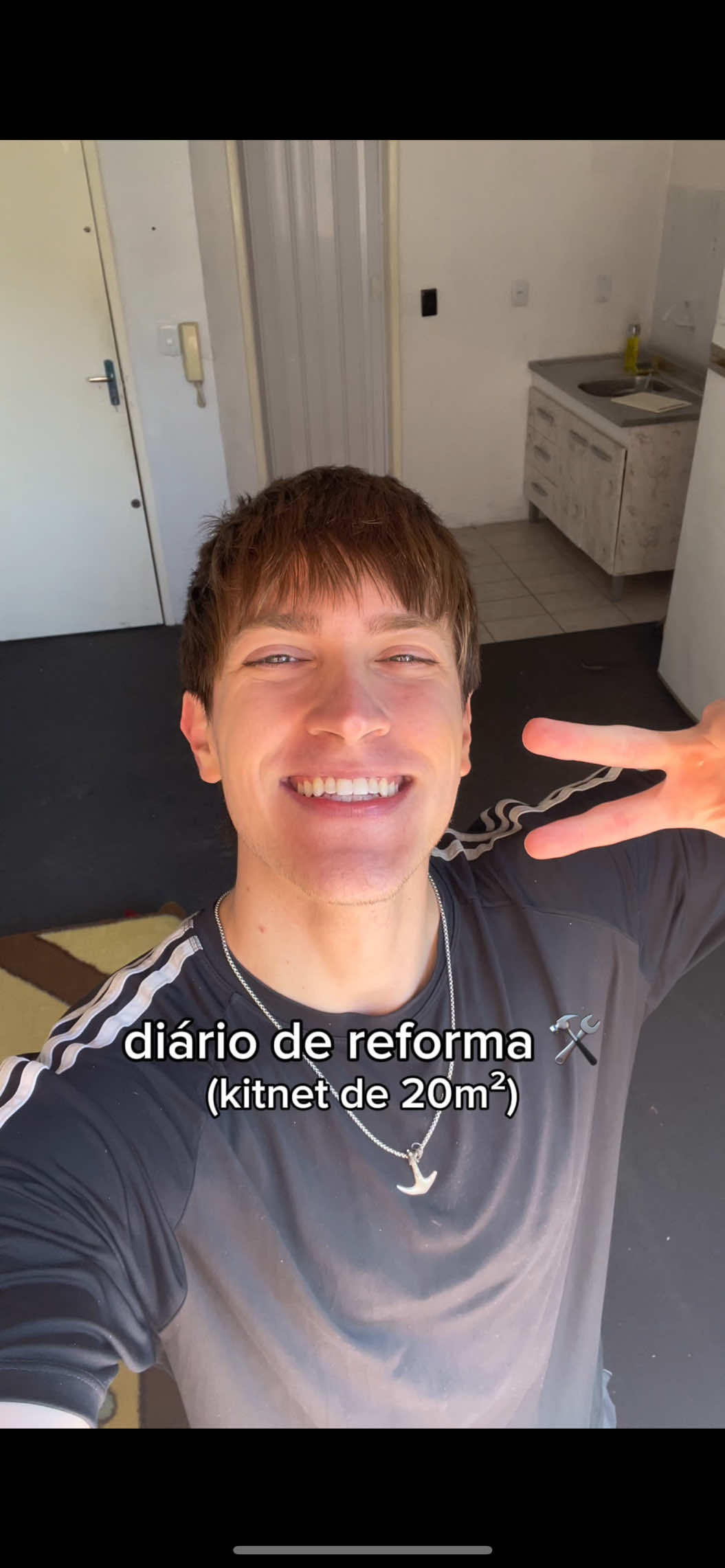 diário de reforma da kitnet! #reforma #apartamento #obra #decoracao 