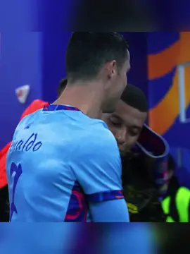 Ronaldo has been Mbappe’s childhood idol🥰🤩 #mbappe #ronaldo #football 