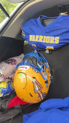 Football equipment organization . #football #trunk #footballequitment 