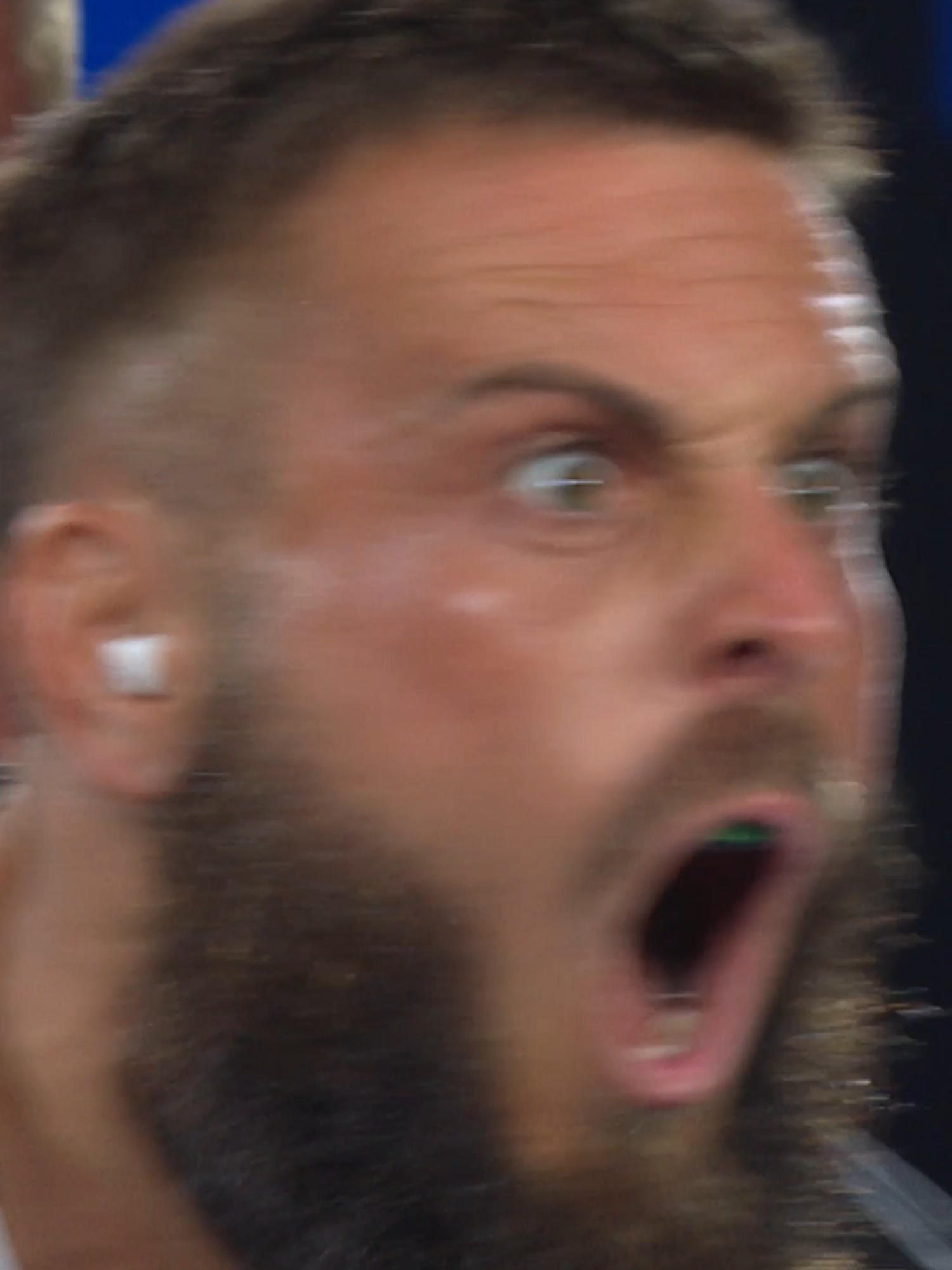 Letting him hear it after that one 😡 @brandenbordeaux The Champ returns to to defend his title at $VET #PowerSlap15 [ Fri Oct 3 | Live from @fontainebleaulasvegas | Tix available at link in bio 🎟️ ]