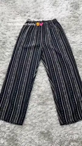 bahannya lembut dan halus besty 🥰💕 #outfitwanitakekinian #outfitwanita #celanarumahan #fypシ゚ #fypage 