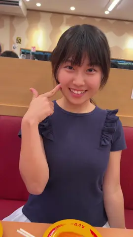 久々のスシロー🍣 ストーリーはマグロバージョンだよ、みてね♡ #jc #すっぴん#無加工