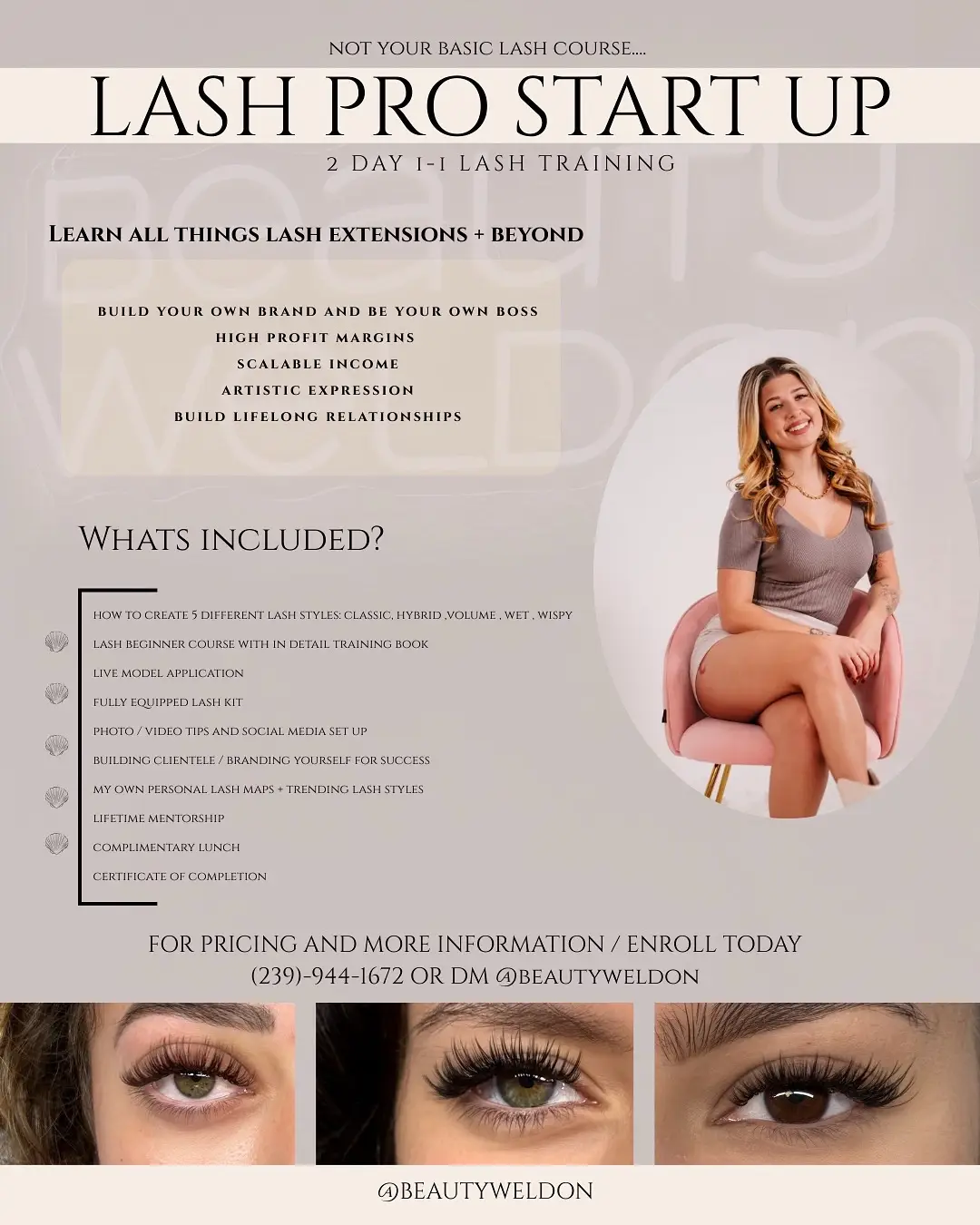 PALM BEACH FL 🥰🌺 be your OWN boss through lashing , located in south Florida  #westpalmbeachflorida #westpalmbeachlashtech  #buisnessowner #lashextensions #palmbeachlashartist 