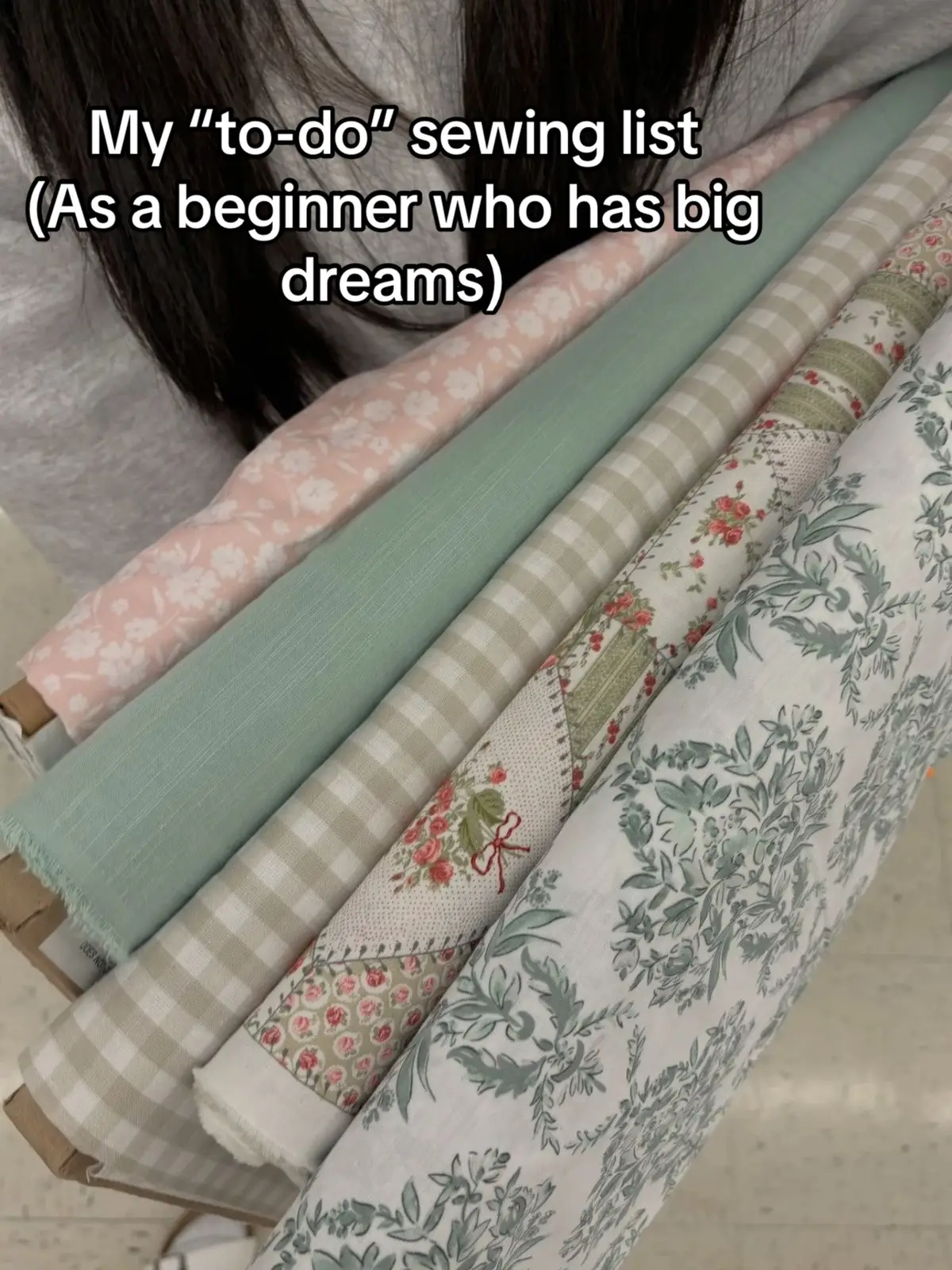 Guys is it finally time to take the sewing machine out of the box #sewing #sewingproject #quilt #crafts #sewingtiktok 