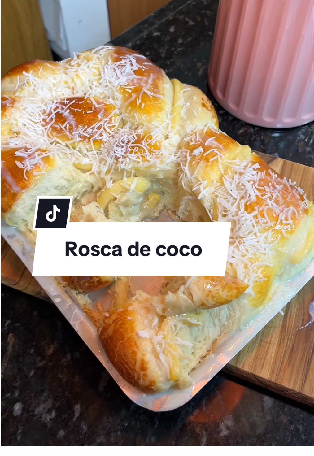 Rosca de coco 🥐🥥 