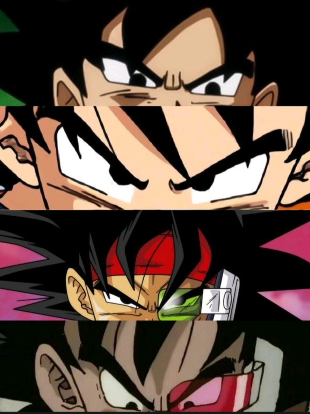 Los versiones de Goku🗿. . . . . .#Edit #gokublack #goku #bardock #turles 