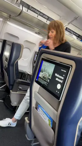 Very first KARENNNN experience. This white lady of leisure as she’s presenting had an issue with sitting next to me and my dog in first class. When I tell you she carried a hand all to be told you’re welcome to move out of first class. That was nice to say the least, but I told the winch to book another flight. The nerves and as you can see, she had no choice but to sit her bagged eyes where she belonged and dream the FCK on. But she thought white privilege was going to win the situation. That winch told me I should be worried because I will be moved. I put on my best Bernadine voice and told the winch, I’m not worried, on the other hand, you should be. 🤣🤣🤣 Shout out to @United Airlines as your agents handled her with grace while thanking me as I elegantly sipped my welcome mimosa.  #karen #animalsoftiktok #travel #fyp #findher 
