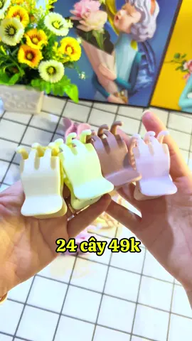 12 cây tặng 12 cây kẹp càng cua 49k #emchintaphoa #xuhuong #xh #kepcangcua 