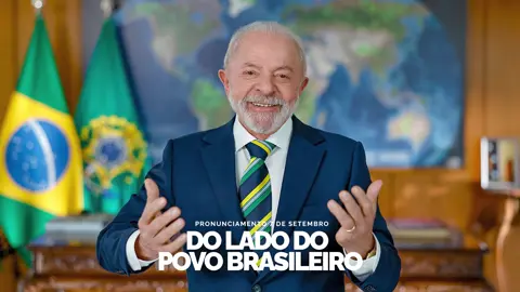 Este é o momento da união de todos em defesa do que pertence a todos: a nossa Pátria brasileira e as cores da bandeira do nosso país. A História nos coloca diante de um grande desafio e pergunta se somos capazes de enfrentá-lo. E nós dizemos: sim. Temos fé, experiência e coragem para seguir cuidando do nosso futuro e da esperança da nossa gente.
