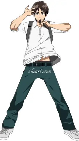 #eren #trending #erenjeager #aot #fyp i heart eren
