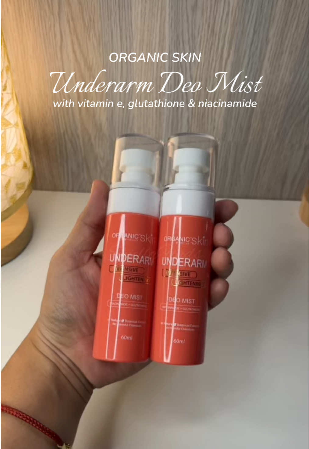 Confidence starts with care! Reveal your smooth, brighter, and fresh underarms with Organic Skin Underarm Intensive Whitening – your everyday glow secret. 🌸💖 #organicskin #underarmswhitening #underarmskincare #underarmprotection #deomist #deodorant #organicskindeomist #foryou #fyp 