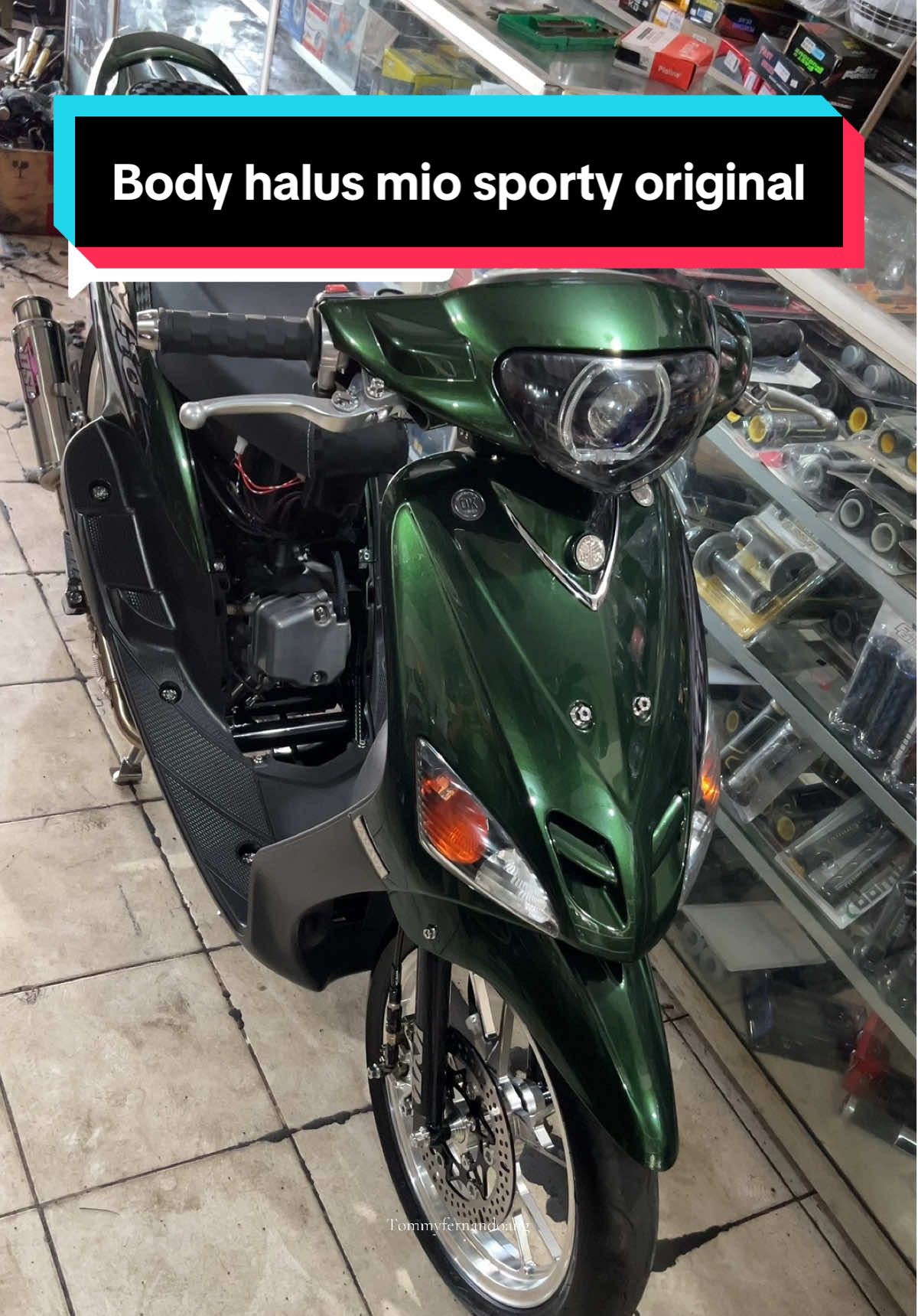 Membalas @drizky body halus mio sporty full original yamaha ready di keranjang kuning #propermio #mio #5tl 
