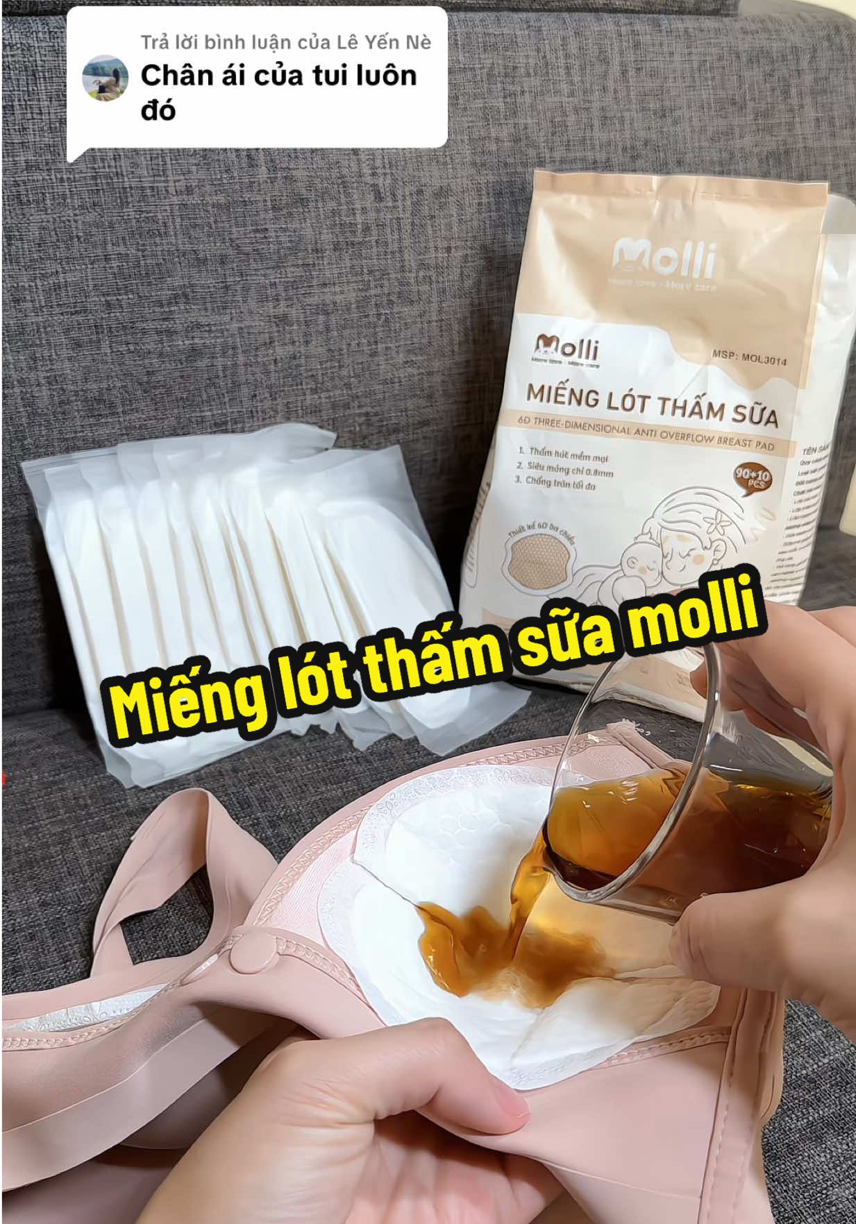 Trả lời @Lê Yến Nè miếng lót thấm sữa chân ái cho mẹ đang nuôi con nhỏ #mienglotthamsuamolli #mienglotthamsua #lotthamsuachome #miengthamsua  @Nhà gogun  @Nhà gogun  @Nhà gogun 
