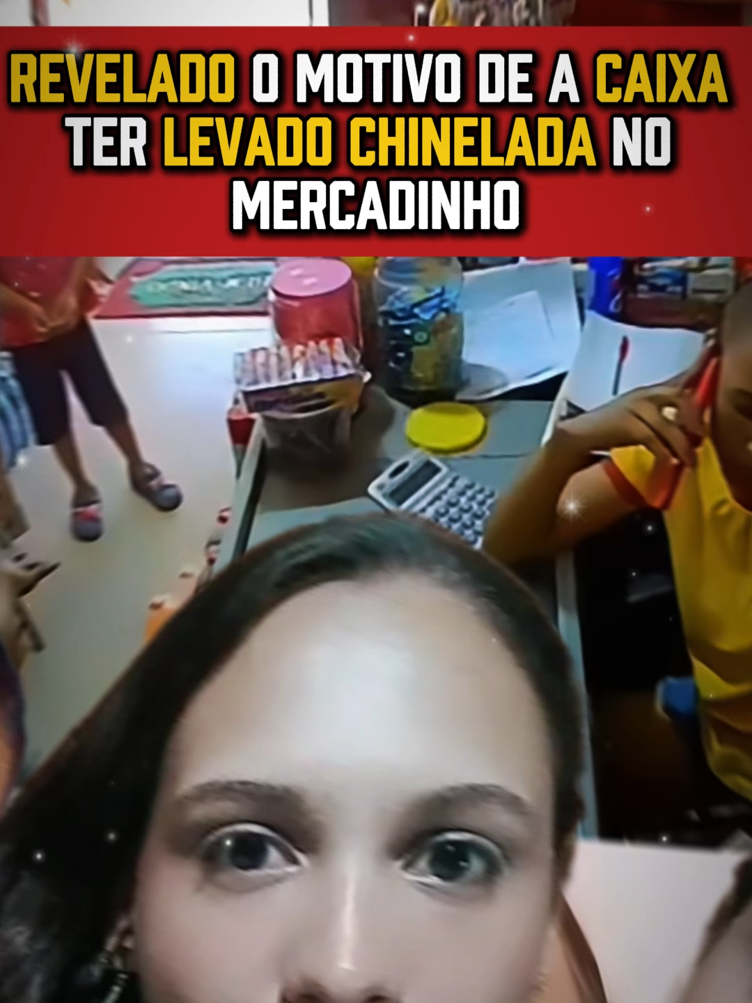 caixa que leva chinelada  atendente que leva chinelada completa  caixa que leva chinelada video pt2  caixa que leva chinelada filmagem #atendentedecaixa #chinelada #taynara