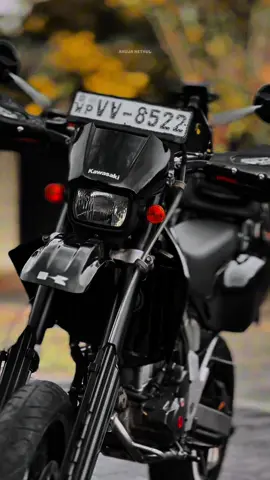 කාටද ඕනෙ මෙයාව 😌🫶 #kawasaki #dtrackersupermoto #black #forsale #viral 