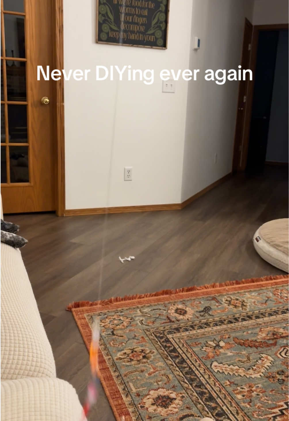 Make beaded curtains they said