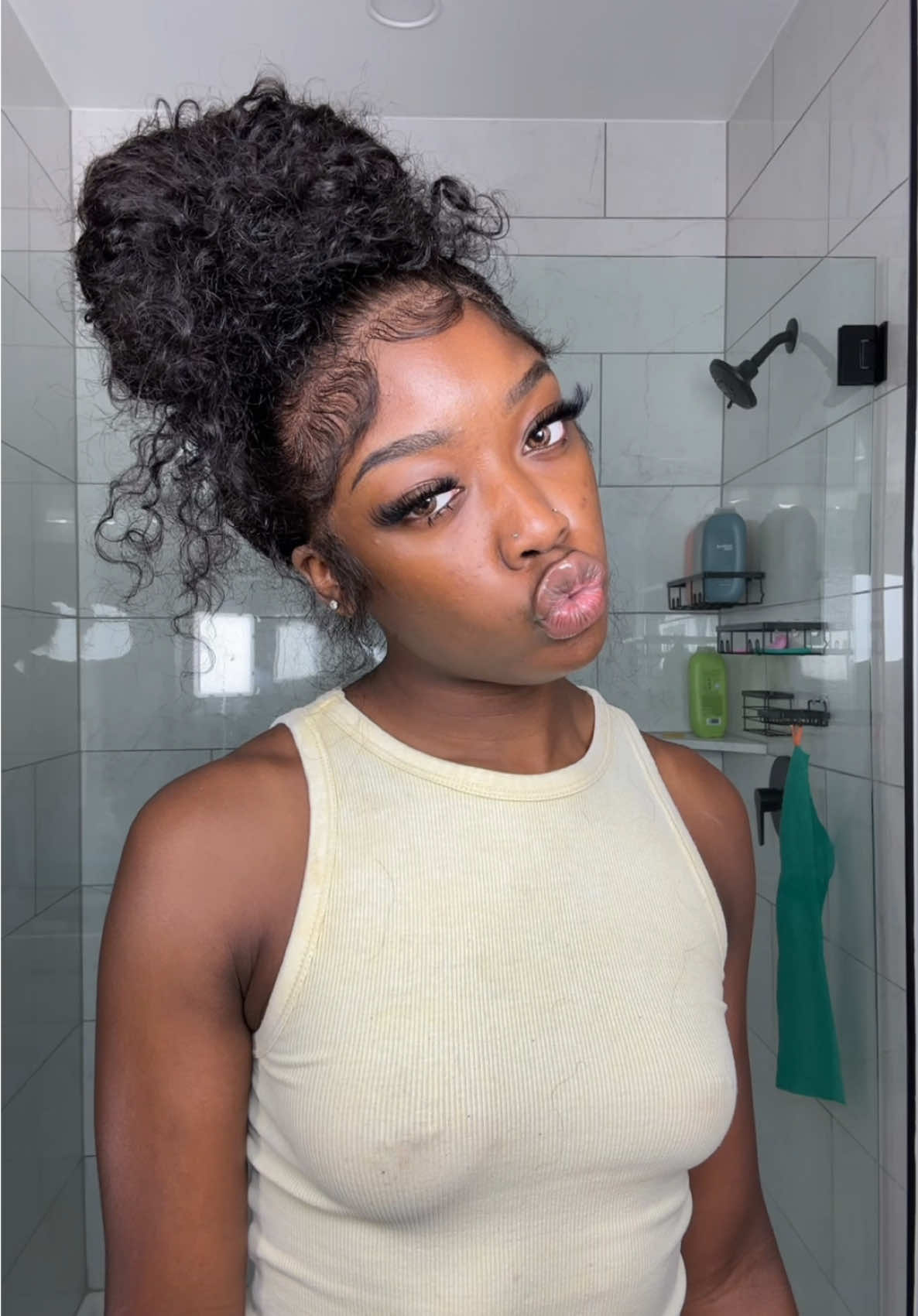 Asihmary Hair | Water Wave Invisi Strap 360 Transparent Lace Frontal Bleached Knots Pre Cut Lace Wig With Drawstring @Ashimary Hair Beauty @Ashimarywig  #ashimary #ashimaryhair #wiginstall #fyp #riannaimari 