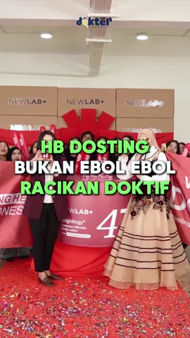 Akhirnyaaa 👏👏♥️♥️♥️🔥🔥💃💃💃💃 HB Dosting NewLab with DokTif sdh launching yah Gaes, siap2 yah buat yg berhasil dapetin 1000 pcs HB HexylResorcinol nya 😘😘😍😍😍 jgn lupa tag DokTif yah yg sdh kebagian!! Selamat mencoba!! Kulit Sehat, Cerah n Glowing di don mata 😘😘😘#doktif #bodycare #fyp #viral #hb 