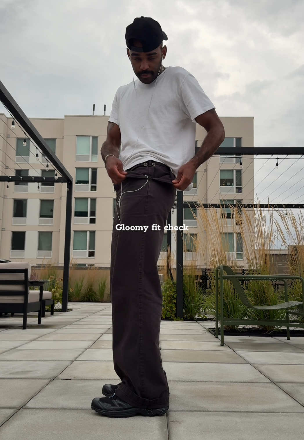 Gloomy fit w/ @magnolia.inc  #OOTD #outfitideas #minimalstyle #mensfashion 