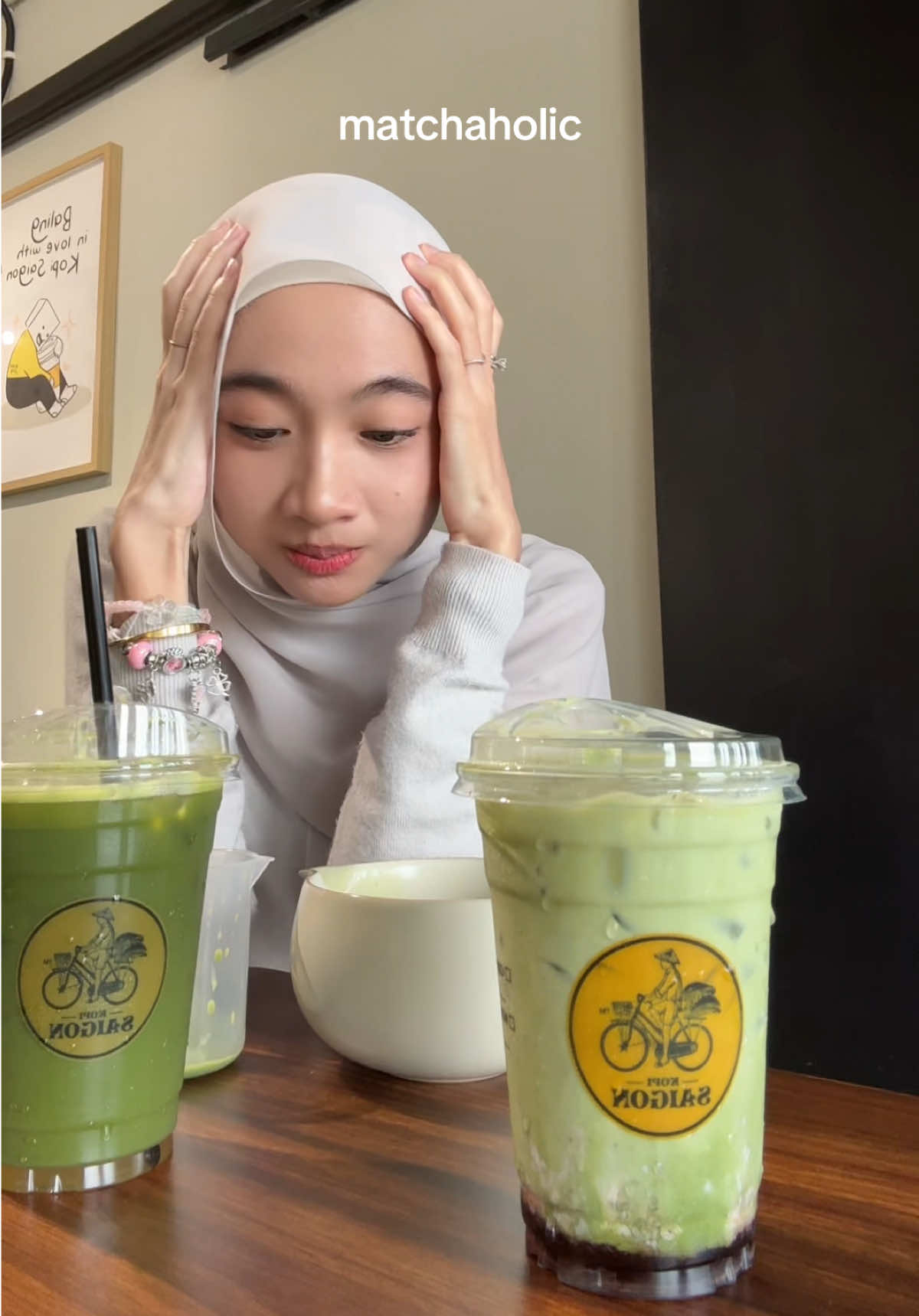 MATCHAHOLIC 🍵 RUMPUTHOLIC 🍵 📍Kopi Saigon Baling  📍Kopi Saigon Sg Petani BUKA SETIAP HARI 11 pagi - 12 mlm #kopisaigon #matcha #matchaholic #matchalatte #matchalover 