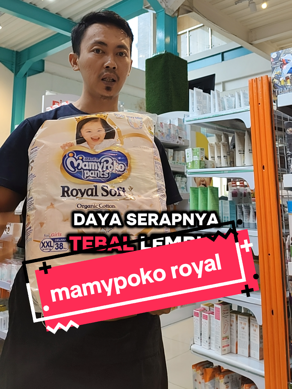 MAMYPOKO ROYAL SOFT PANTS ... #popokmurah #popokbayi #mamypoko #modalkontendoang #fyp 