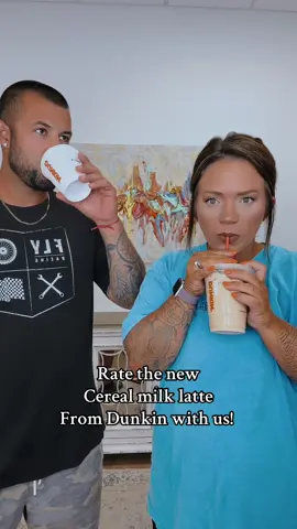 Rate the #cerealmilklatte #dunkin 