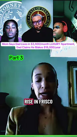 P3. Mom Says Dad Lives in $3,400/month LUXURY Apartment, Dad Claims He Makes $18,000/year#courttiktok #childsupportcourt #childcustody #custodybattle #familycourt #courtroomdrama #zoomcourt #judge #law 