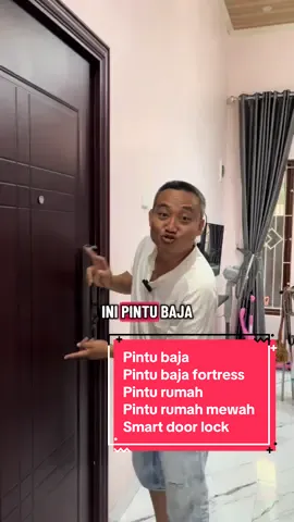 Pintu baja fortress kokoh elegant mewah#pintubaja #pintubajafortress #pinturumah #pinturumahmewah #smartdoorlock 