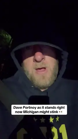 Dave Portnoy wasn’t a fan of the Michigan gameplan tonight 👀 @Dave Portnoy 