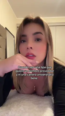 Estudié mija. 