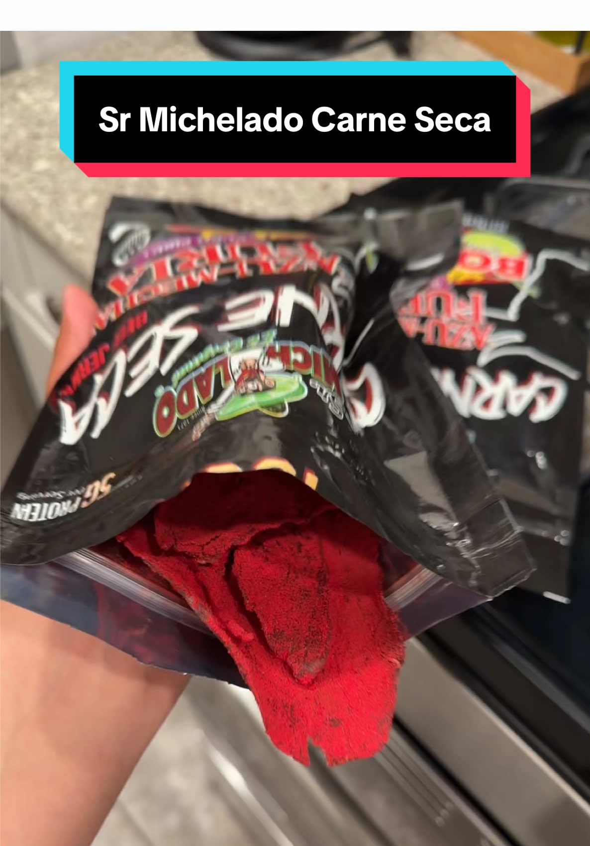 @Sr.Michelado always has their carne seca going fast, so if you see that orange cart that means they are still in stock. #carneseca #beefjerky #srmichelado #snacks #snacktok 