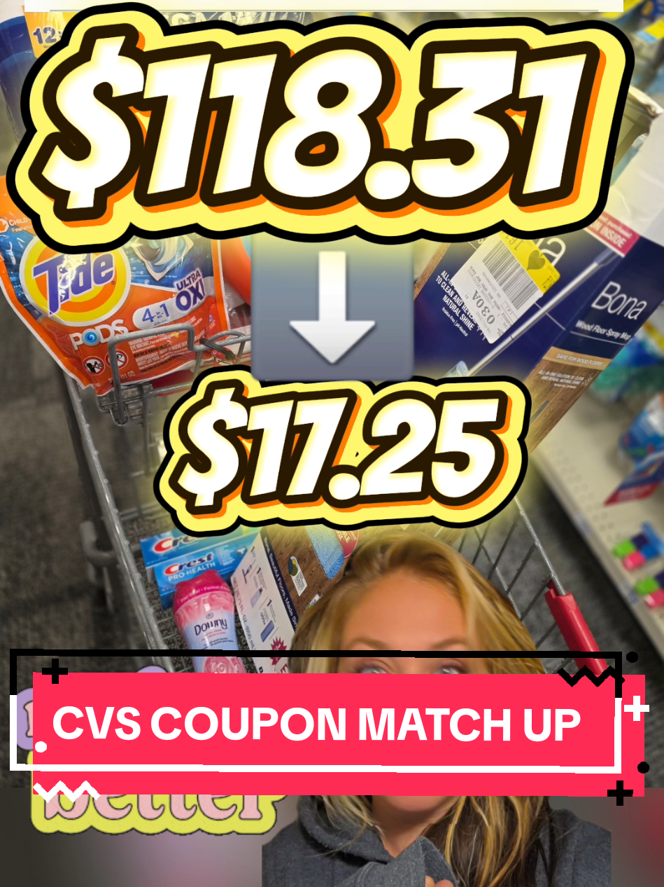💥 CRAZY CVS Savings! $118 Worth of Stuff ONLY $17.50 Out of Pocket!! 🛒🔥 #CVSDeals #ExtremeCouponing #CVSHaul #CouponCommunity #FYP