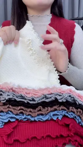 [DEAL MỞ BÁN] Áo Giữ Nhiệt Chất Len Tăm BigClothes, Áo Giữ Nhiệt Cao Cổ 3 Phân Viền Lượn Sóng A110#aolen #aolennu #aolentam #aolengiunhiet #aolenbeo 