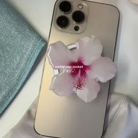 #acrylicpopsocket #popsocket #orchidpopsocket #phonegrip #fyp #foryoupage #viral 