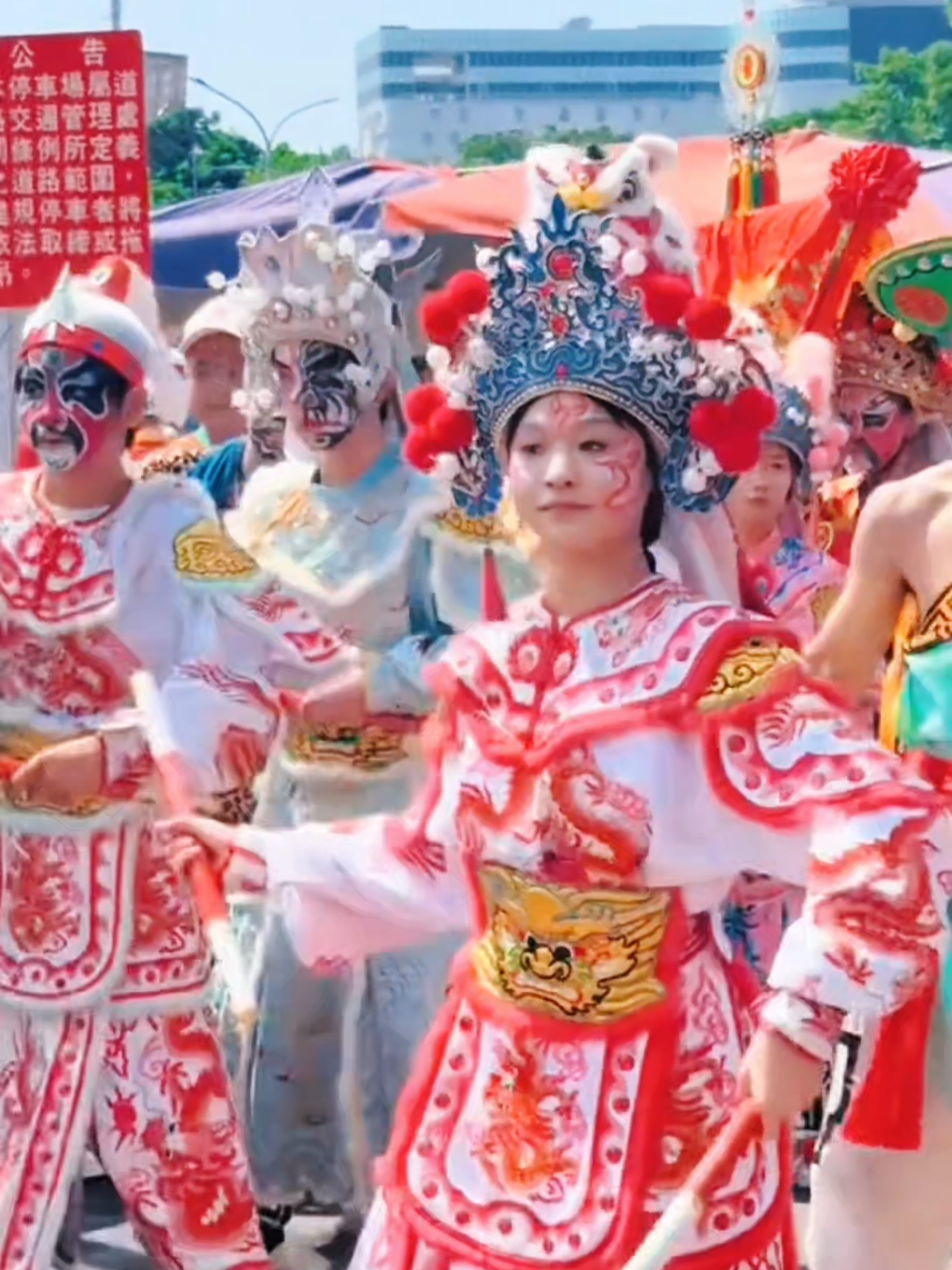 二岸民俗交流活動，太棒了，不用到潮汕就可以在台灣新竹看到英哥舞 #民俗文化 