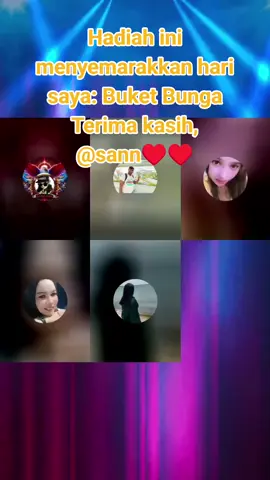 Salah satu Hadiah terbaik di LIVE saya. Terima kasih atas dukungan Anda terhadap konten saya, sann♥️♥️. @sann♥️♥️ #tiktoklive #livehighlights #livegift #bouquet #buketbunga 