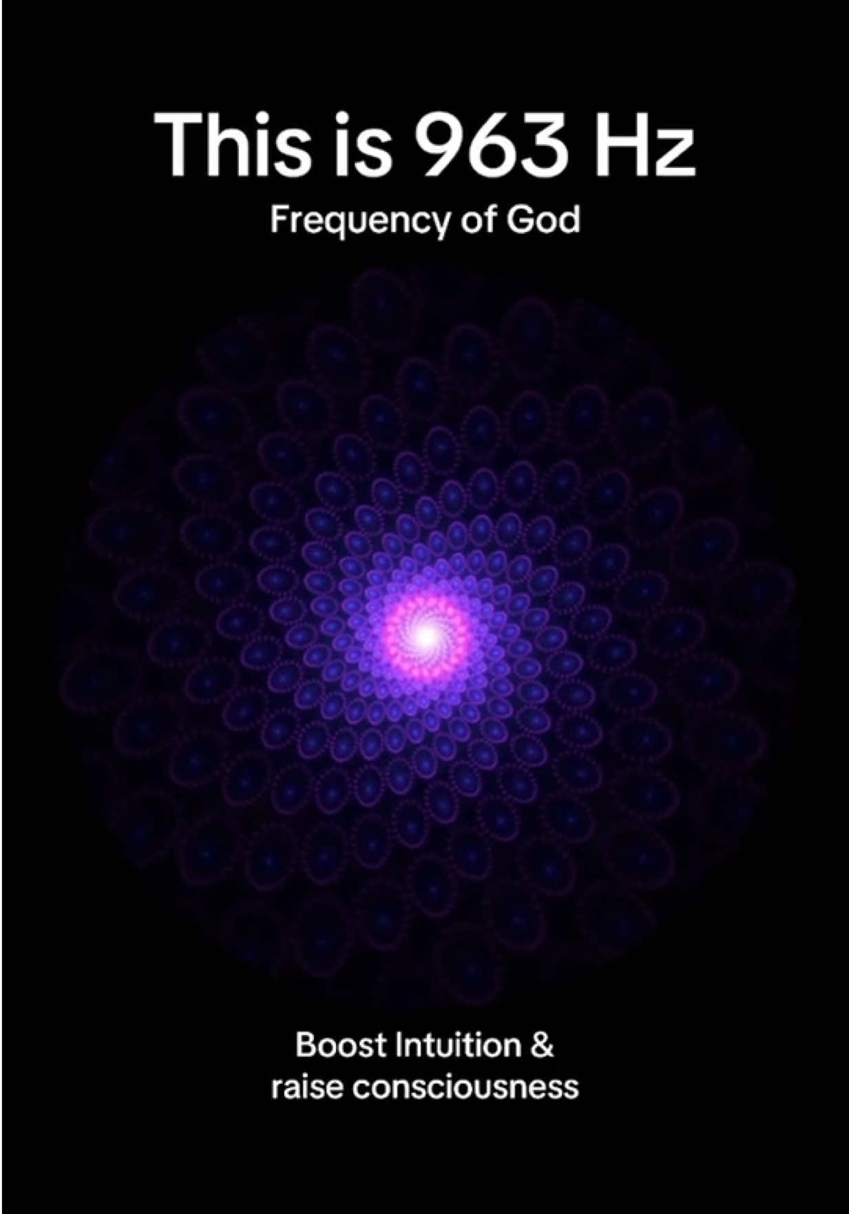 This is 963 Hz frequency. How do you feel? #soundhealing #frequencyhealing #frequency #963hz #963
