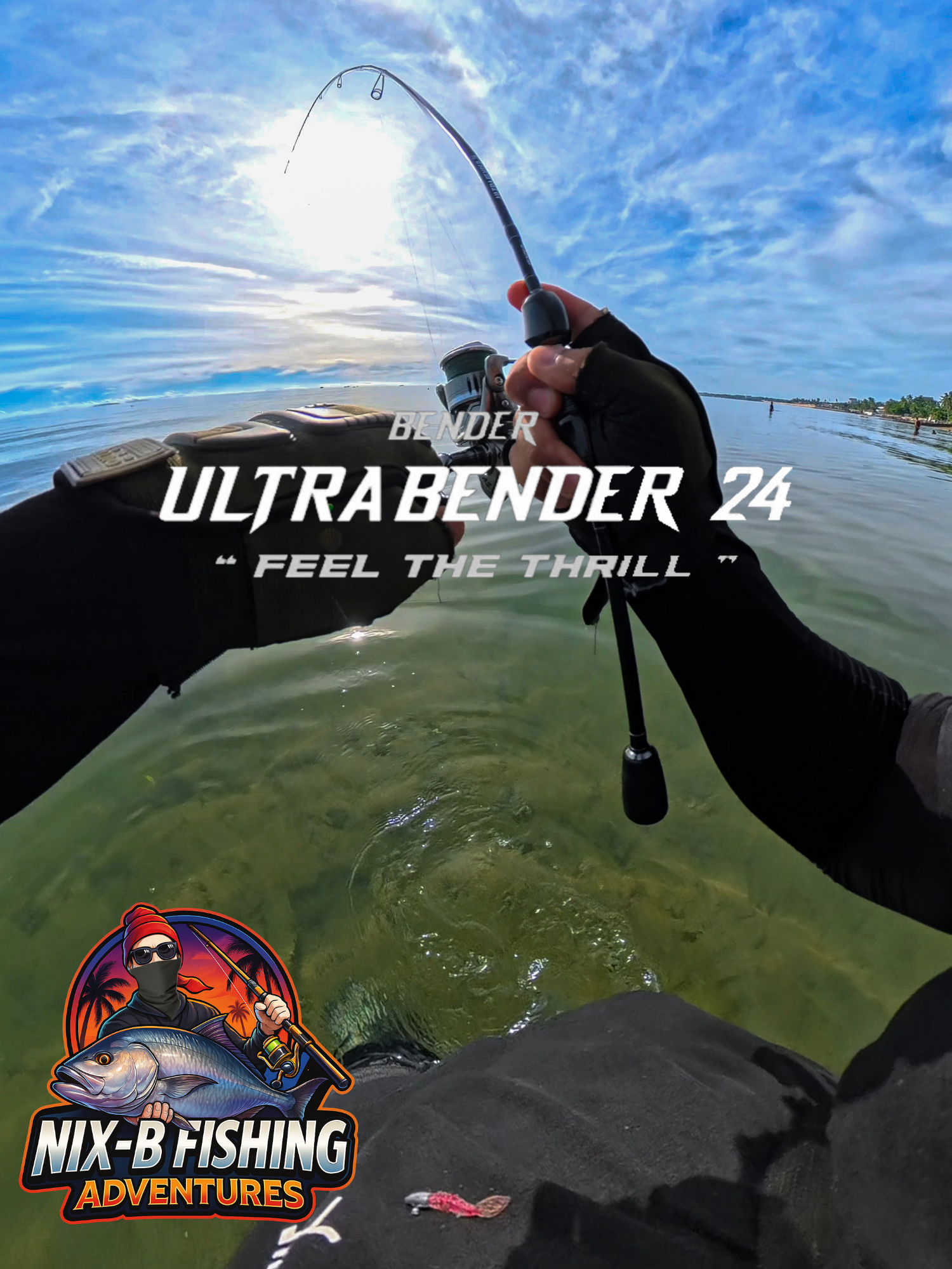 Fieldtesing New Fishing Rod -Ultra Bender #LutacBanana #FishOn #Strike #Fishing #ultrabender24 Shout-out sa bago kong kakilalang Angler .,.