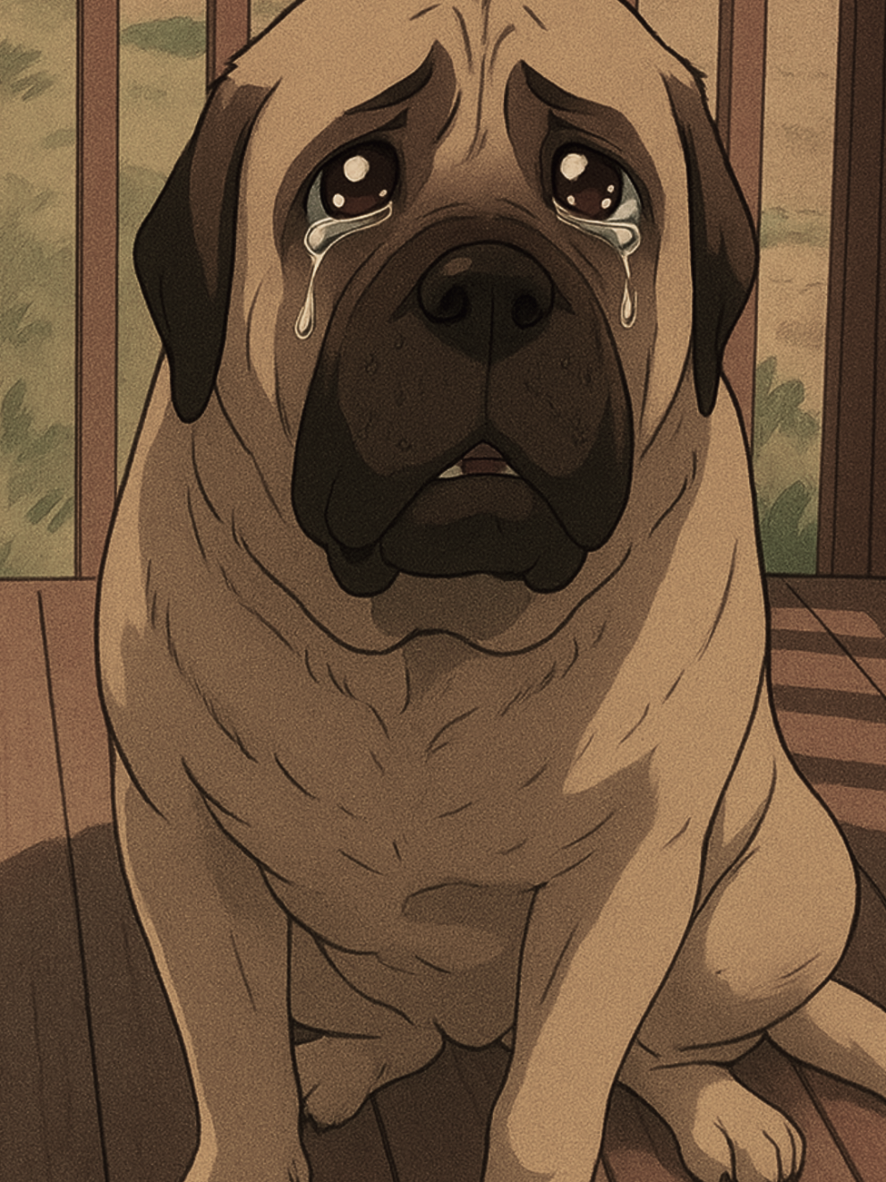 Sad dog memories 💔 #sadvibes🥀 