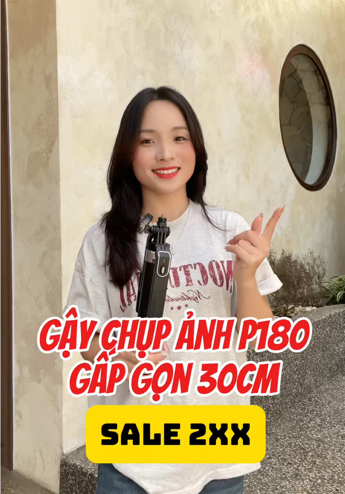 Gậy chụp ảnh P180 #gaychupanhbluetooth #gaychupanh #gaychupanhgapgon 