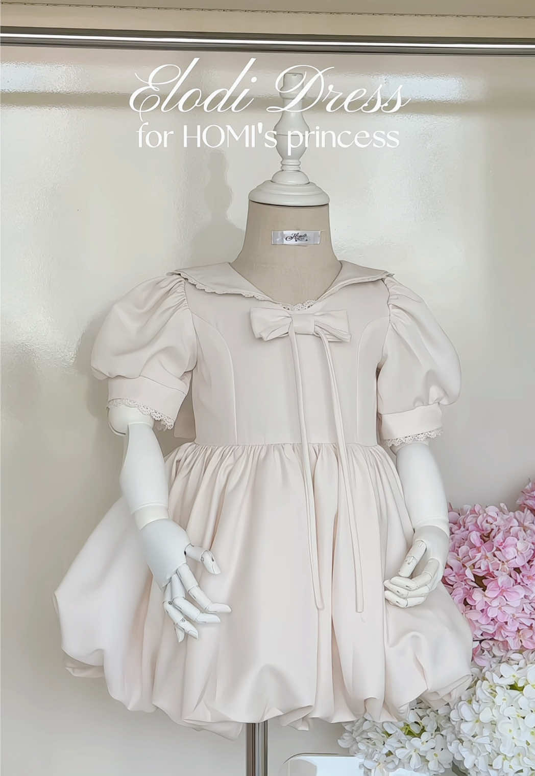 Ôi nó xinh nó bồng bềnh thật sự í #Homibabyhouse #xuhuongtiktok #vayembe #giayembe #vaychobe 