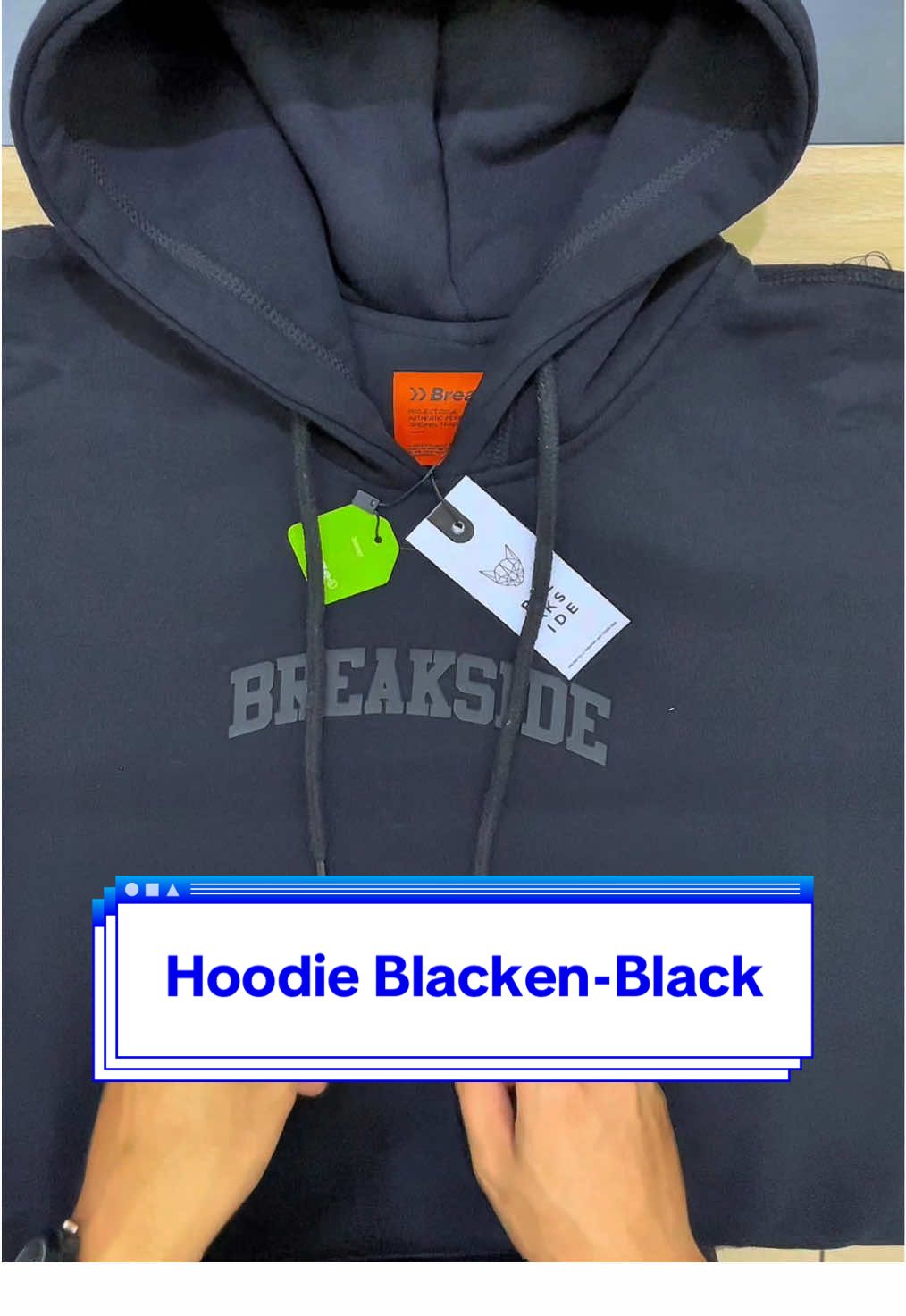 Hoodie Blacken-Black😎🔥 #gajiansale #guncang99 #kalcer #promoguncang99 #hoodie 