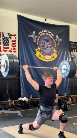 Feeling gratitude right now. God has given me great coach after great coach, awesome teammates, and kept my body in good enough condition to keep pushing forward. It was a close attempt, 200kg clean and jerk coming soon.#weightlifting #gym 