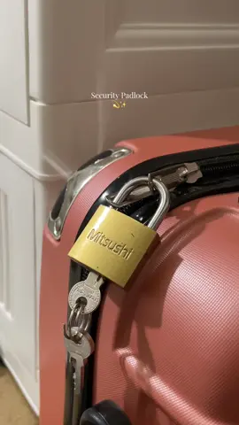 Mitsushi security padlock 🤍 #padlock #lock #mitsushi 