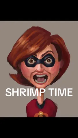 SHRIMP FAMILY!! (i hate how fast i made this) #incredibles #shrimp #digitalart #procreate #pixar 