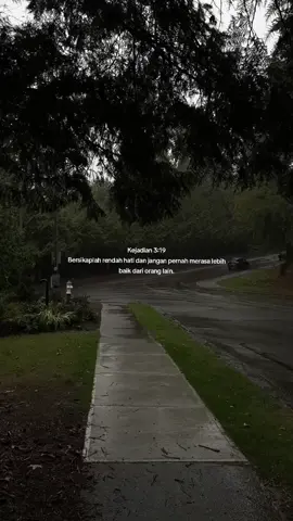 [19] di wajahmu yang manis, kamu harus makan roti, sampai kamu kembali ke tanah; karena dari situ kamu akan diambil; karena kamu debu, dan menjadi debu, kamu akan kembali. #foryoupage #xyzbca #humble #bibleverse #viral