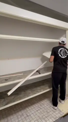 Laundry Reno part 1 #Home #homedecor #homerenovation #reno #tiktok