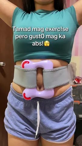 Tamad mag exerc!se pero gust0 ng abs!😉 #vttmassager #vtt #massager #massagerelax 
